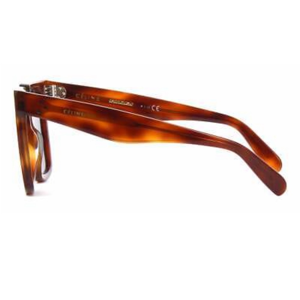 CELINE PARIS CL40055I 53V HAVANA/BLUE LENS AUTHENTIC SUNGLASSES 55-18 - Picture 3 of 10